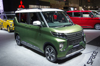 三菱の新型軽スーパーハイトワゴン、車名は『eKクロススペース』&『eKスペース』に…東京オートサロン2020 画像