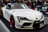 HKSが大迫力ワイドボディの GRスープラ を展示、ドリフト車両も…東京オートサロン2020 画像