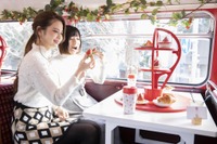 車内でいちご狩りが楽しめる「いちごさんバス」、青山～渋谷を運行中 画像
