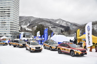 雪不足に負けず今年もスバルゲレンデタクシーが疾走! 画像