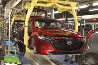 マツダの総生産台数、6.8%減の148万7917台で2年連続マイナス 2019年 画像