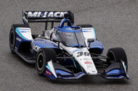 【INDYCAR】オープンテスト実施、エアロスクリーンを装着したマシンで佐藤琢磨らが走行 画像