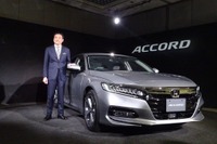 【ホンダ アコード 新型】寺谷日本本部長「ブランドを象徴するコアモデル」…事前受注は3か月分の900台に 画像