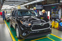 日系自動車メーカーの海外生産が10年ぶりに減少、5.6%減の1885万2524台…2019年 画像
