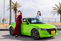 Honda S660は「愛着が増す」「意外と使い道豊富」なクルマ…まるも亜希子＆吉田由美が魅力を語る！ 画像