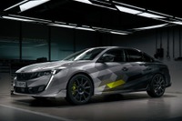 プジョー 508 新型、「プジョースポール」は400馬力PHV…新たなプロトタイプの画像 画像