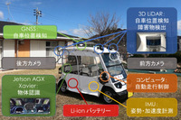住宅地交差点で路車間通信による自動運転 IHIなど6者、実証実験を開始 画像