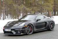 センターロックホイール装備…ポルシェ ケイマンGT4「RS」は450馬力へ 画像