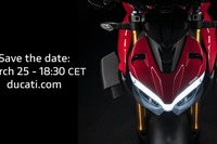 ドゥカティ『ストリートファイターV4』、ライブストリーミングで発表へ 3月25日 画像