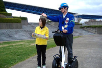 電動二輪車セグウェイ、国営ひたち海浜公園の管理用に実証実験 画像