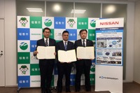 日産と茨城県稲敷市、EVを活用した「災害連携協定」を締結 全国27件目 画像