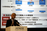 日立の古川社長、環境・安全・快適すべてに応える自動車機器を提供 画像