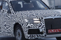 ロシアのロールスロイス、最新の姿を激写!大統領専用車として2021年デビューか 画像