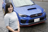 女性レーサー猪爪杏奈が『WRX STI ファイナルエディション』に試乗「オーナーに会ったら話しかけたい！」 画像