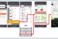 タクシー配車アプリ「S.RIDE」、乗換案内との連携を開始 画像