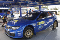 【スバルWRC】写真蔵…インプレッサWRC2008、表彰台デビュー 画像
