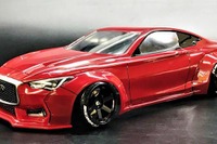 フルエアロ インフィニティ Q60、1/10電動RCカー用ボディでR31ハウスから登場 画像