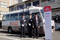埼玉工業大学レベル3自動運転バスが8か月で650km走行、後付けAIシステムの2021年実用化めざす 画像