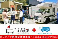 医療現場に「フードトラック駆けつけ隊」 Mellowが派遣 画像