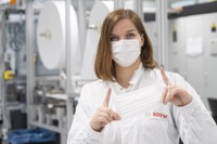 ボッシュ、マスクの全自動生産ラインをドイツに開設 画像
