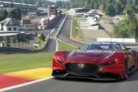 マツダ、バーチャルレースカー『RX-Vision GT3コンセプト』のオンライン提供開始…次世代ロータリー搭載 画像