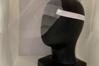 出光、自社製品を活用したフェイスガード寄贈 3万枚を地方自治体等に 画像