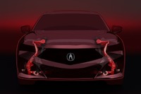 アキュラの新型スポーツセダン、NSX と同様のサスペンション技術採用 5月28日発表 画像