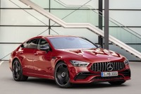 メルセデスAMG GT 4ドアクーペ、「43」も48Vマイルドハイブリッドに…2020年型を欧州受注開始 画像