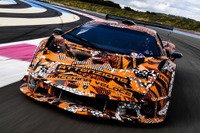 ランボルギーニの新型ハイパーカーは『SCV12』、プロトタイプの画像 今夏発表へ 画像