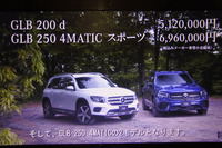 【メルセデスベンツ GLB 新型】上野社長「すべてを兼ね備えた本格SUV」 画像
