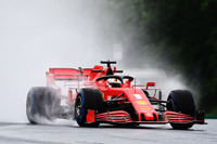 【F1 ハンガリーGP】雨のフリー走行2回目はフェラーリのベッテルが最速 画像
