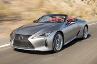 レクサス LCコンバーチブル、最高速270km/h…米国仕様を発表 画像