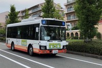 ブリヂストングループ、中型自動運転バス実証実験にタイヤモニタリングシステムを提供 画像