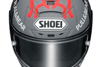 SHOEI X-Fourteen、マルケス選手ウインターテストグラフィック仕様レプリカ発売へ 画像