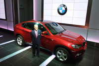 【BMW X6 日本発表】販売目標台数は非公表…だが日本人にマッチ 画像