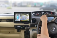 ホンダ N-BOX で全方位駐車アシスト表示、後付サテライトビューカメラ発売 画像