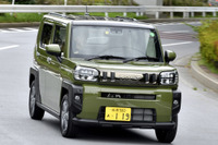 【ダイハツ タフト 新型試乗】“ぴーぴー”言わないターボがお勧めです…岩貞るみこ 画像