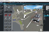 事故現場を3Dでリアルに再現、メガソフトが交通事故報告書作成ソフトを発売 画像
