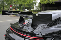 リアウィングがデカすぎる!ポルシェ 911 GT3 RS、新型プロトタイプを初スクープ 画像