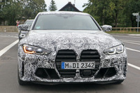 デビューは9月23日か!? BMW M3セダン 次期型に超接近!最終デザインここまで見えた 画像