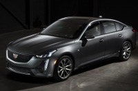 キャデラック CT5 に2021年型、5シリーズ や Eクラス 対抗モデル…今秋米国発売へ 画像