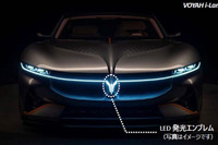 豊田合成、LED発光エンブレムを開発…東風汽車の新ブランド「VOYAH」に搭載予定 画像
