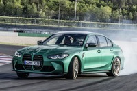 BMW M3セダン 新型、縦長グリル採用… 3シリーズ と決別したデザイン 画像