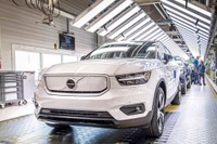 ボルボのEV、XC40リチャージ の生産開始…2020年生産分はすでに完売 画像