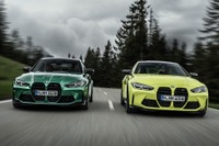 BMW M3 新型と M4 新型、480馬力のMTと510馬力のATがドリフト対決［動画］ 画像