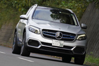 【メルセデスベンツ GLC F-CELL 新型試乗】世界初「燃料電池PHEV」を『EQC』と乗り比べてみた…中村孝仁 画像