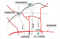 新阪急梅田駅駐車場でETC決済 画像