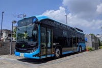 ウォーターフロント再開発、燃料電池バスを運行 東京竹芝で10月24日から 画像