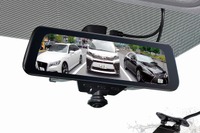 360°+後方カメラで全方位をカバー、電子ミラー型ドラレコ発売…セイワ 画像