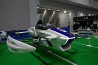 有人飛行試験に成功したSkyDrive『SD-03』公開、触って座って確かめた…フライングカーテクノロジー展 画像